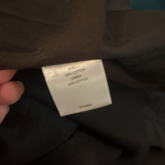 A Loves A Black Puff Sleeve Belted Button Down Midi Dress, size 10 - Picture 8 of 9